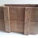 Transport case L58xD30,5xH34cm wood storage