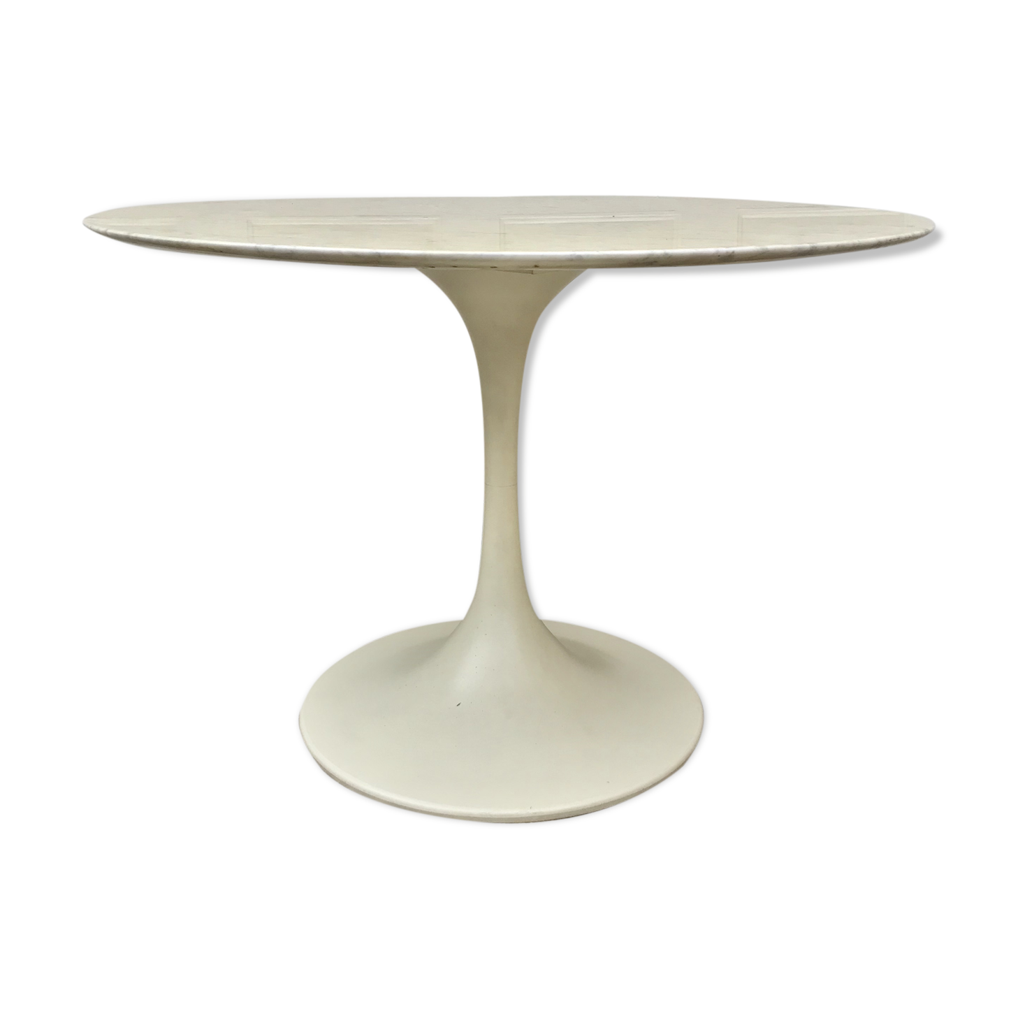 Table marble vintage Tulip foot
