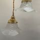 Vintage glass lamp