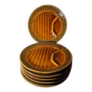 assiettes à asperges