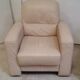 Pair of leather club chairs