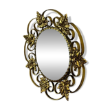 Vintage "gold" sunburst mirror