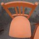 Série de 4 chaises bistrot