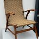 Vintage Bas van Pelt Rope Chair