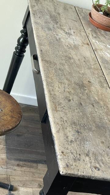 TABLE Desk ANTIQUE Louis Philippe style