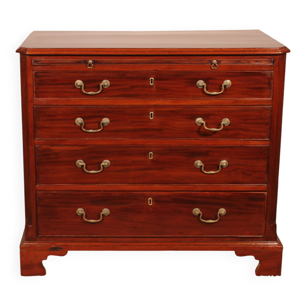 Commode d'époque George III En Acajou avec tirette - 18° Siècle