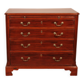 Commode d'époque George III En Acajou avec tirette - 18° Siècle