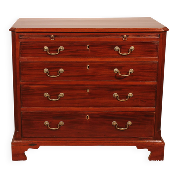 Commode d'époque George III En Acajou avec tirette - 18° Siècle