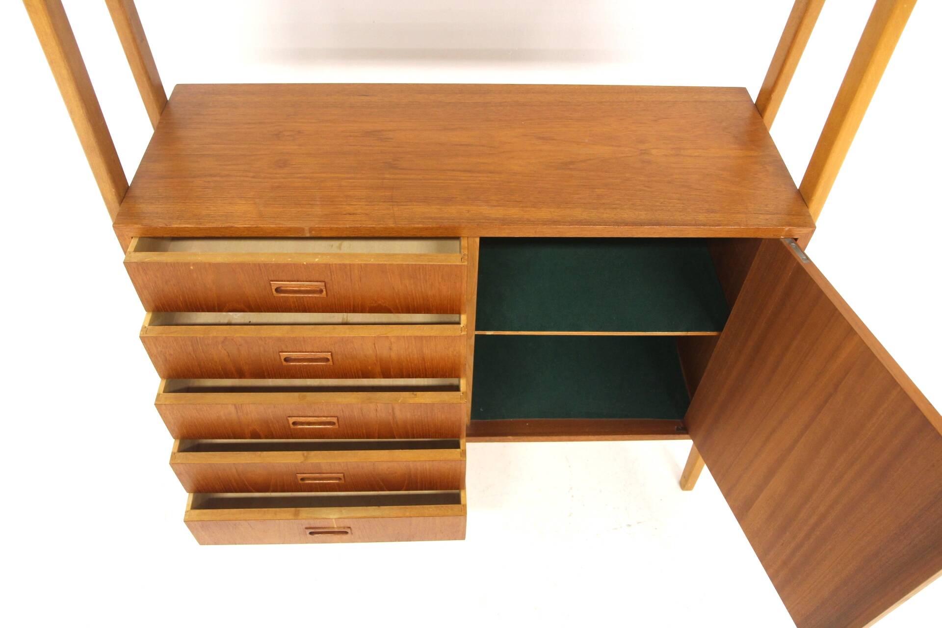 Bibliothèque scandinave "Tema" en teck, Möbel-Ikea ,Suède, 1960