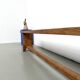 Modernist oak farmhouse bench, 1950s
