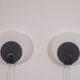 Pair of Scandinavian vintage wall lamps 1970