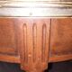 Table ronde dessus marbre
