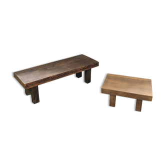 Tables brutalistes