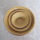 3 ceramic nesting pots