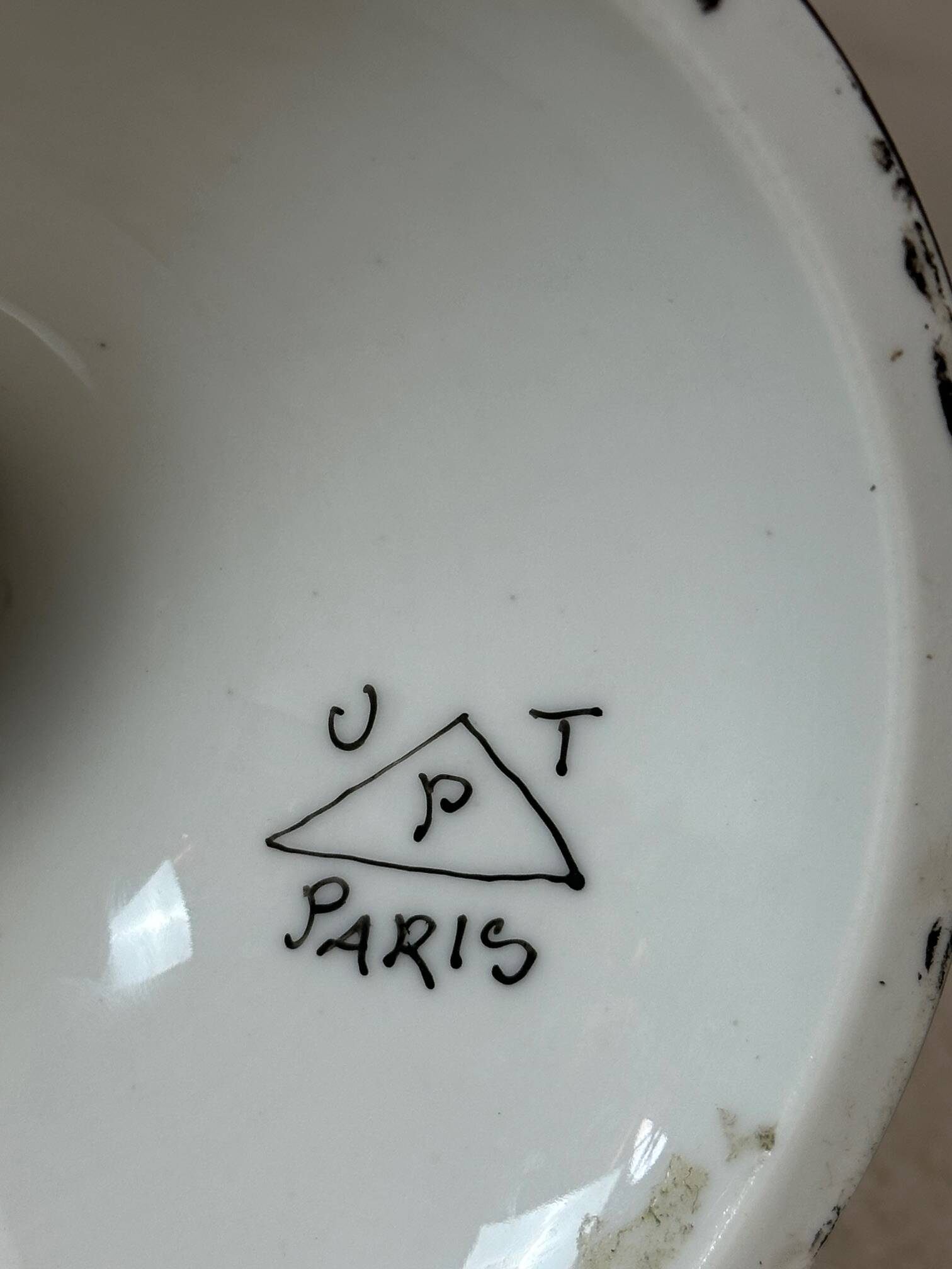 Art Deco vase signed