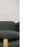 Vintage Scandinavian Mid-Century Modern Bottle Green Armchair, 1950s