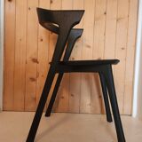 Black oak bok chair ethnicraft