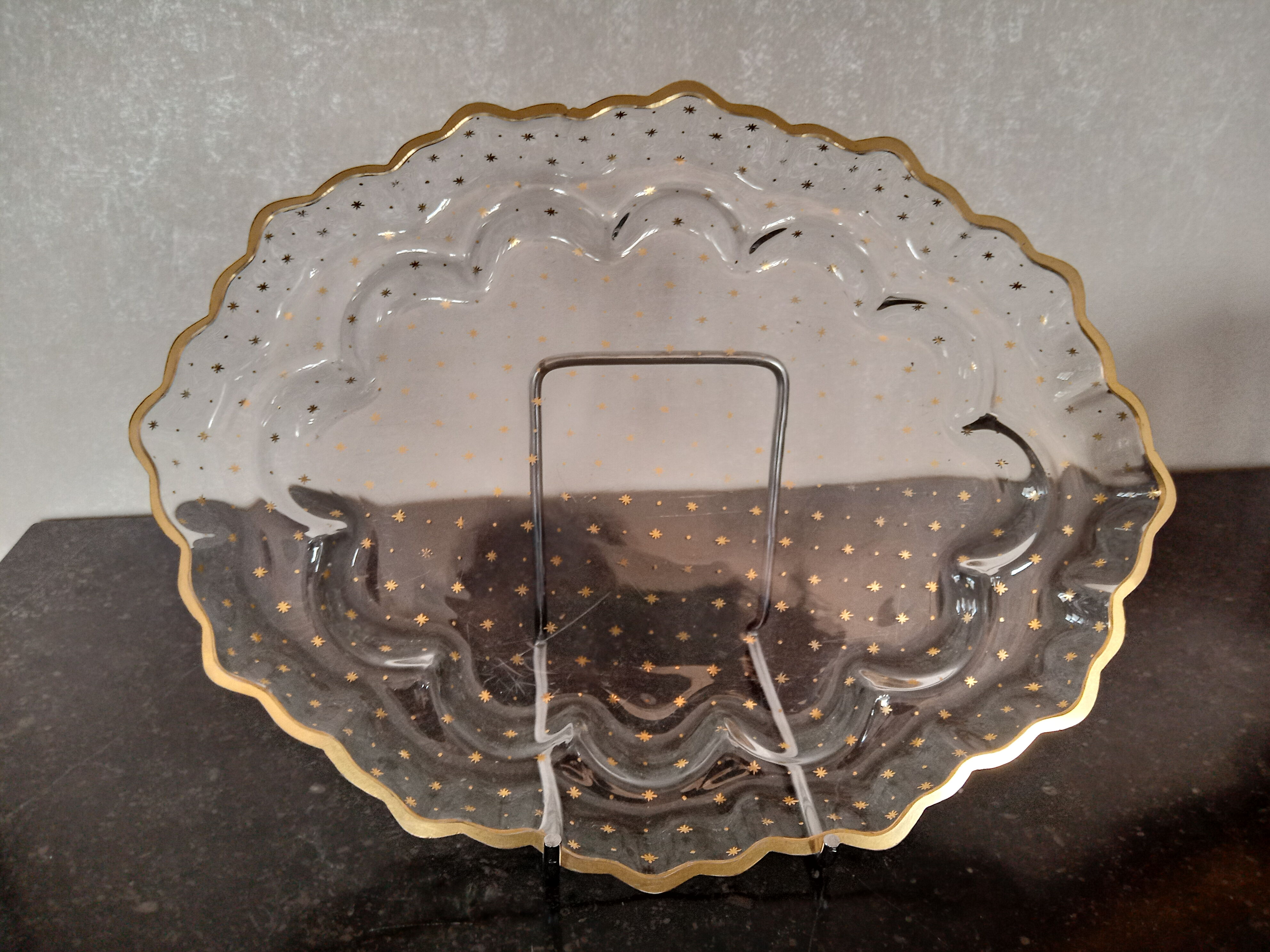 tray carafes and glasses