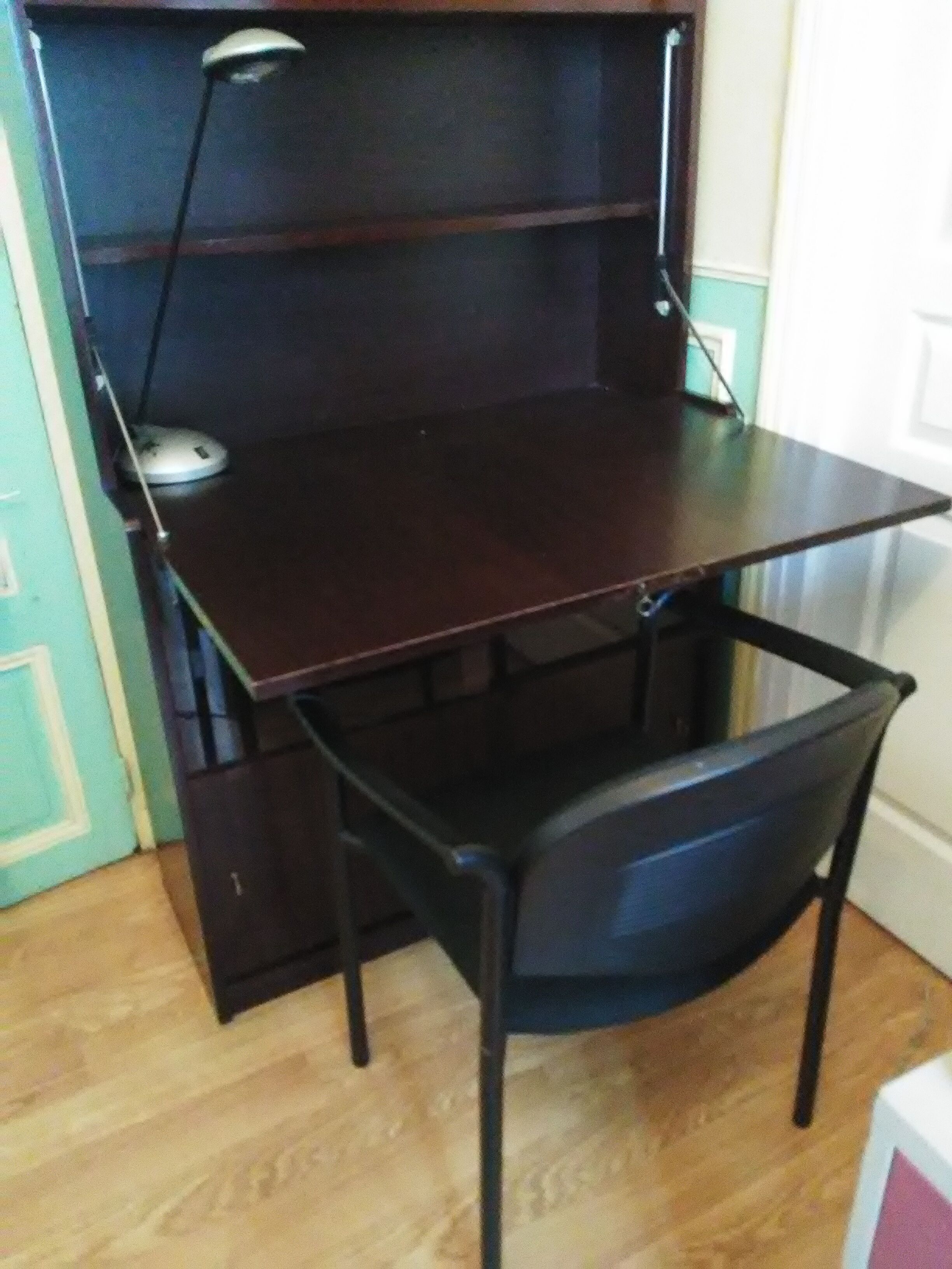 Bookcase showcase 60s