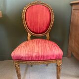 Chaise medaillon style Napoleon III (3)