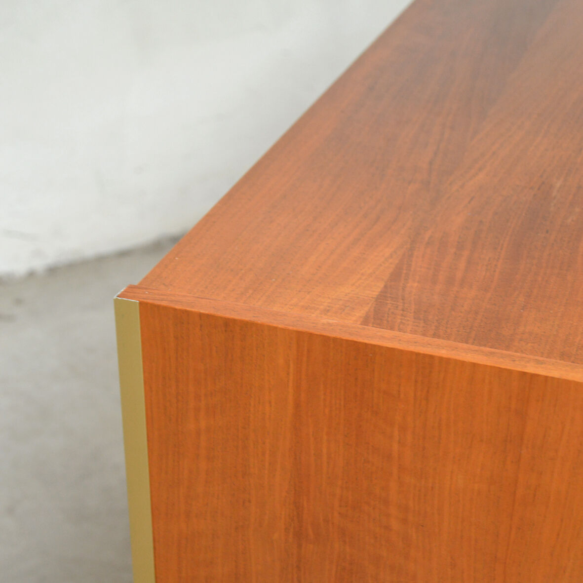 Scandinavian sideboard compass feet 1960s