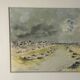 20th century Impressionist school - Vassaux - Marine watercolor - Noirmoutier