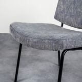 Pierre Guariche's Consulting Armchair for Meurop with Kvadrat fabric