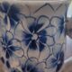 Antique Floral Porcelain Mug/Cup