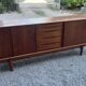 Rare Scandinavian enfilade 1960/70 Skovby