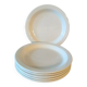 Vintage nesting dinner plates by Michel Hamon, Gien Prisunic
