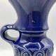 JASBA vase/pitcher/jug in blue glazed ceramic • West Germany • Circa 1960