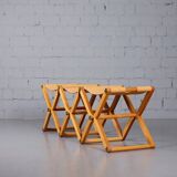 Pippa folding bench by Rena Dumas for Hermès Paris