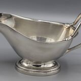 Ancienne sauciere service de table metal argente maison ercuis
