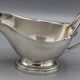 Old sauce boat table service silver plated metal maison ercuis