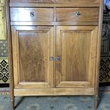 Louis XVI period buffet in restored blond walnut 18th
