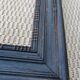 Old black patinated frame