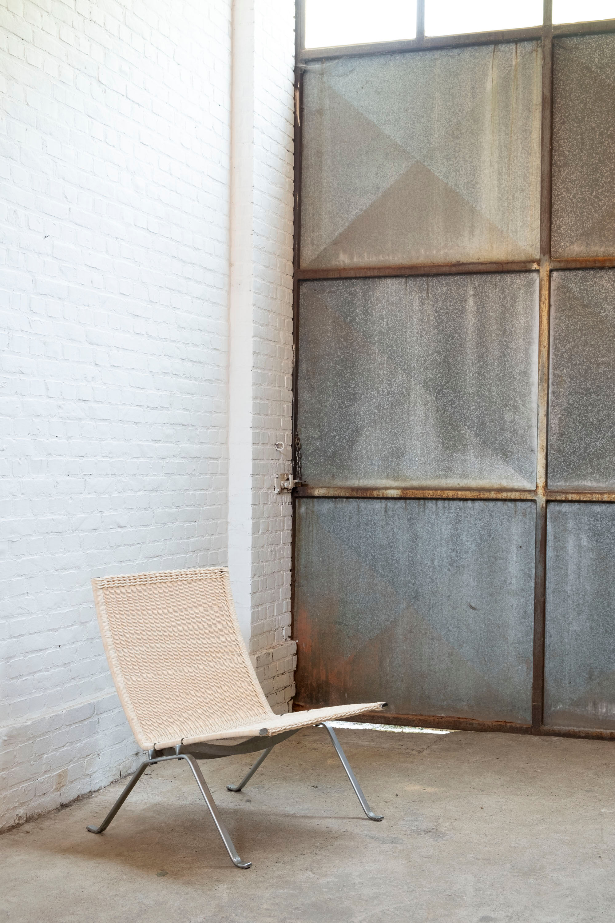 1x Poul Kjærholm PK22 in Wicker by Fritz Hansen