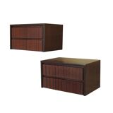 Set of hanging bedside cabinets, Danish design, 1970s, production: Denmark