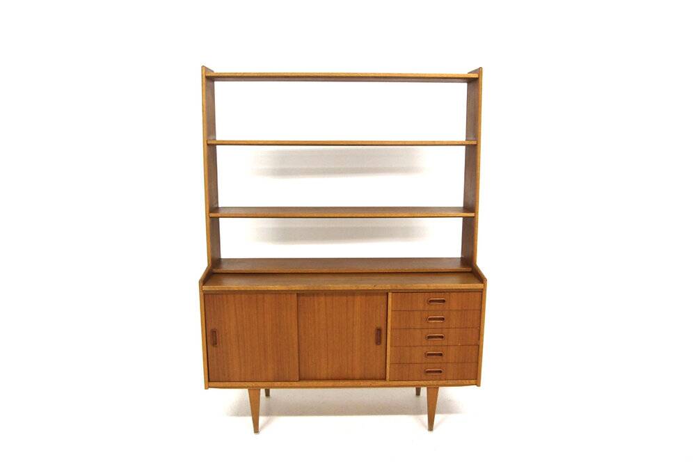 Scandinavian teak secretary desk, Sweden, 1960