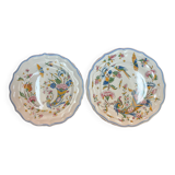 Lot 8 plate Gien cornucopia 23 and 25 cm