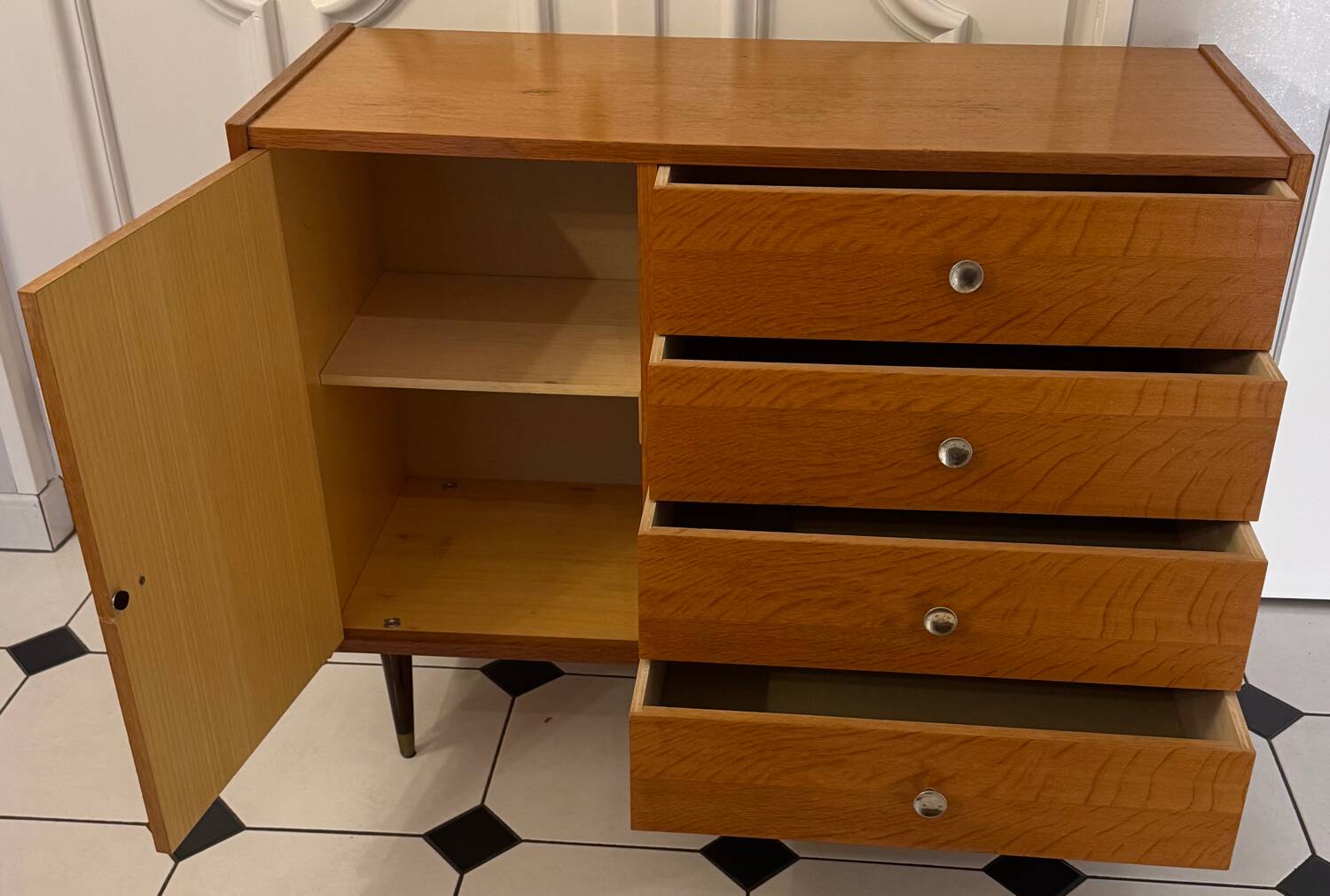 Vintage Scandinavian sideboard