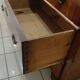 Victorian mahogany library desk, circa 1820