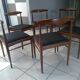 Suite of 6 chairs in Teck Denmark K.S vintage 1960