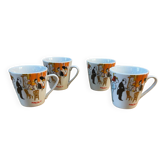 Lot de 4 tasses Maxim’s