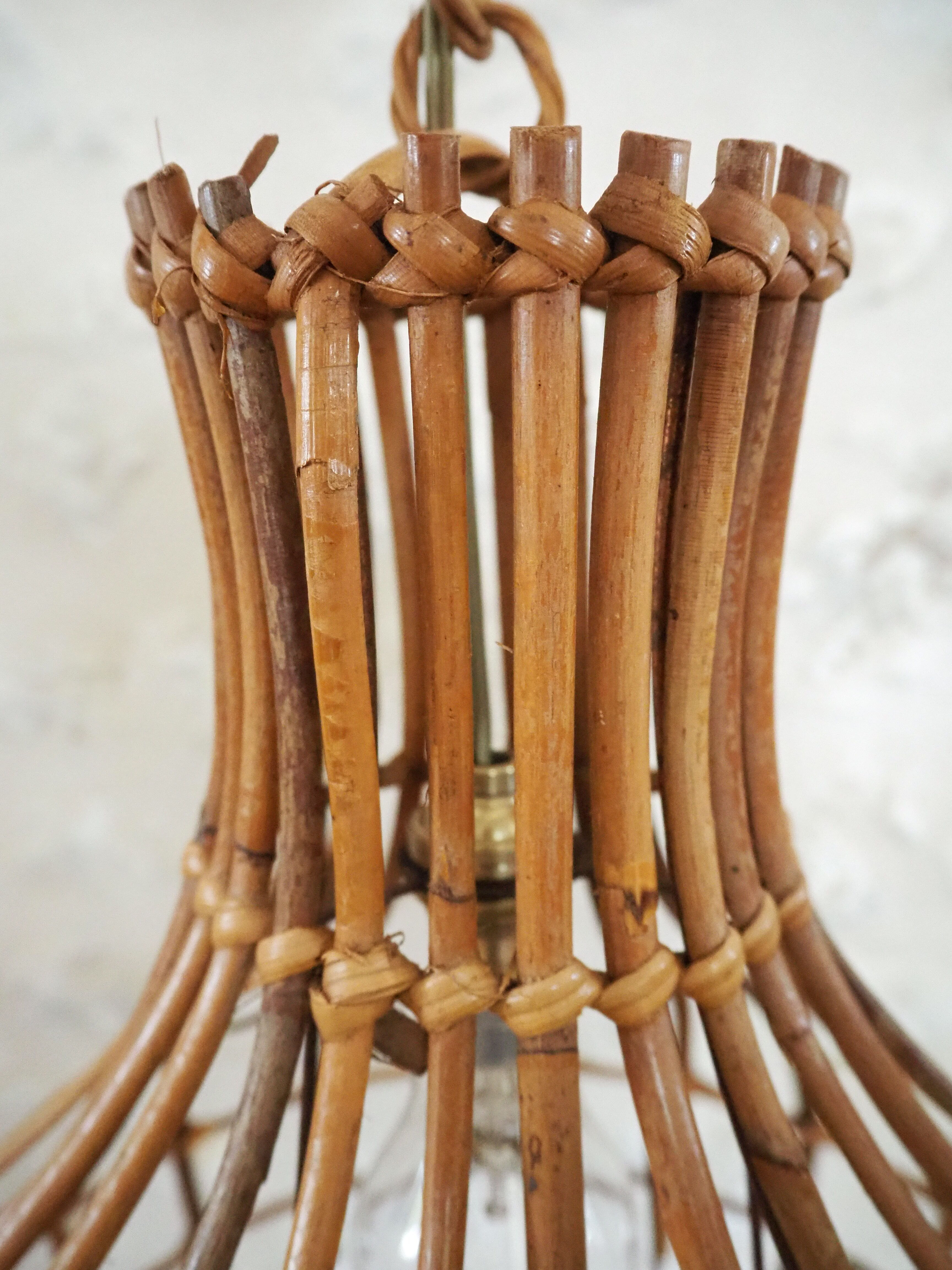 Rattan suspension of the 1960s