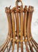 1960s rattan pendant light