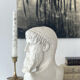 Greek plaster bust