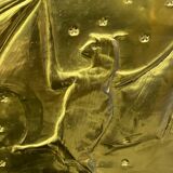 Buffet 2 portes avec plaques bronze chauve souris