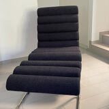 Armchair and footstool