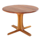 Round 2x Extendable Dining Table "Tjórn" - danish design in teak